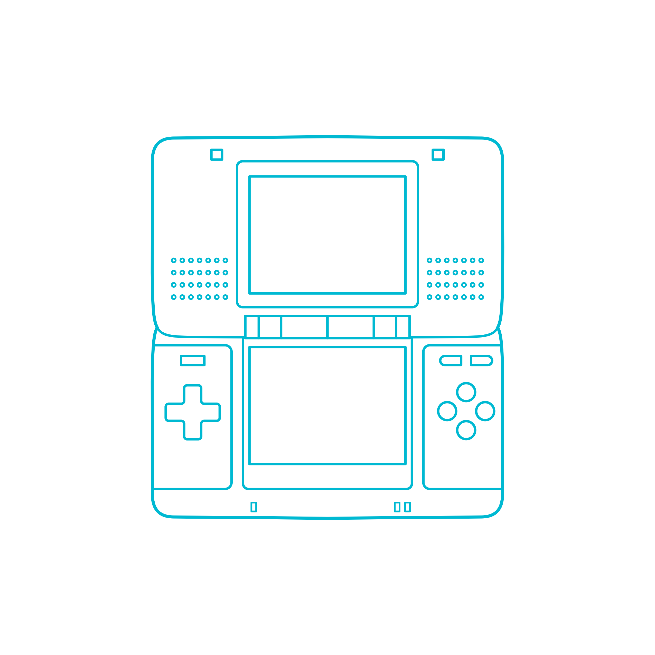 Digital Handheld Game Consoles Nintendo Ds Monoline Svg Vector Free Vectors